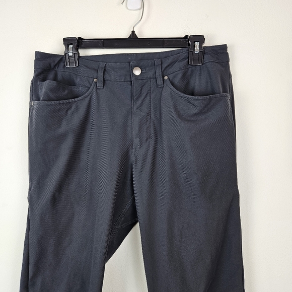 Lululemon ABC Classic Fit 5 Pocket Pant Warpstreme Size 32 Gray 29" Inseam - Picture 3 of 7